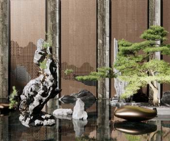 New Chinese Style Garden-ID:576066023
