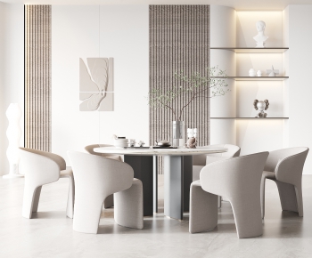 Modern Dining Table And Chairs-ID:979449728