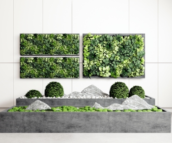 现代植物墙、苔藓造景-ID:227104902