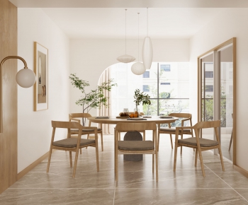 Nordic Style Dining Room-ID:778156044