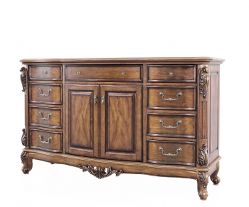 American Style Decorative Cabinet-ID:931174045