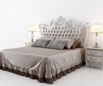 American Style Double Bed-ID:237698086
