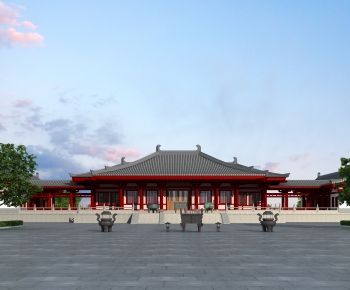 Chinese Style Ancient Architectural Buildings-ID:475748061