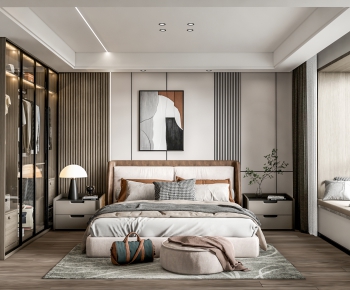 Modern Bedroom-ID:395464908