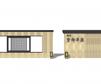 New Chinese Style Building Component-ID:163455963