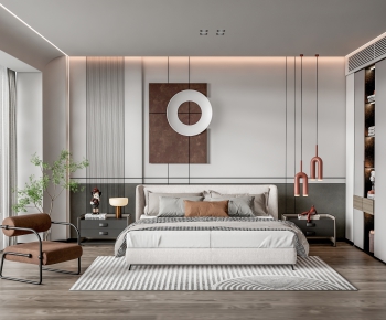 Modern Bedroom-ID:667799954