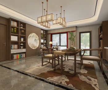 New Chinese Style Study Space-ID:532207977