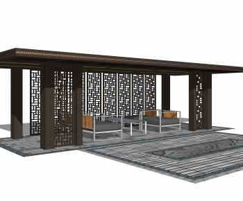 New Chinese Style Building Component-ID:696409941