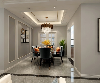 Post Modern Style Dining Room-ID:954812051