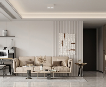 Modern A Living Room-ID:421210055