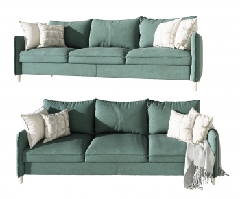 Modern Three-seat Sofa-ID:329065089