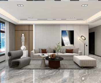 Modern A Living Room-ID:799093967