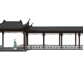 Chinese Style Building Component-ID:894325026
