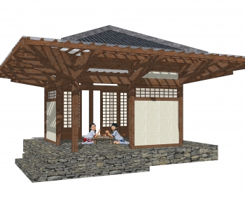 Japanese Style Building Component-ID:482144123