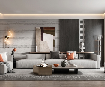 Modern A Living Room-ID:473679079