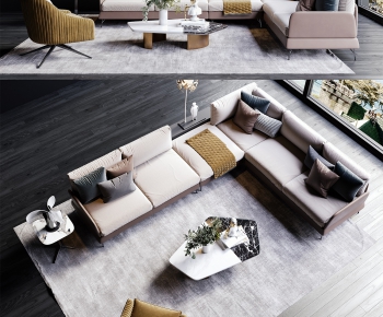 Modern Sofa Combination-ID:597835061