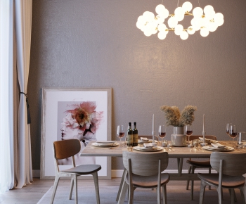 Nordic Style Dining Room-ID:759897955