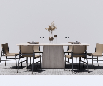 Modern Dining Table And Chairs-ID:824522026