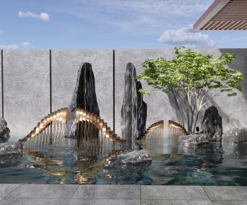 New Chinese Style Garden-ID:915478949
