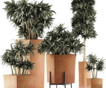 Modern Potted Green Plant-ID:342161899