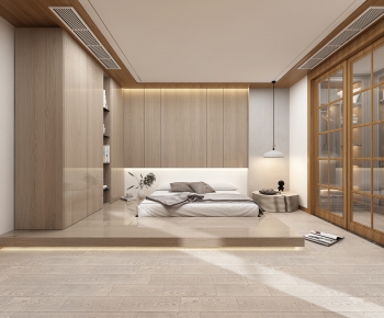 New Chinese Style Bedroom-ID:466588028