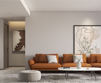 Modern A Living Room-ID:967117076