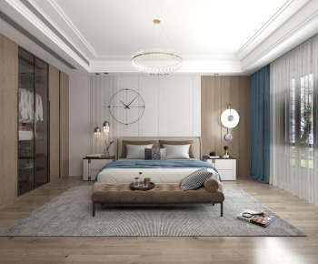 New Chinese Style Bedroom-ID:566719066
