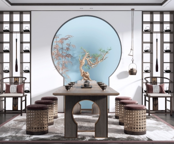 New Chinese Style Tea House-ID:358783964