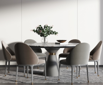 Modern Dining Table And Chairs-ID:215321065
