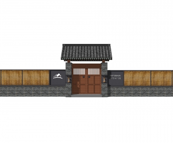 New Chinese Style Building Component-ID:846118914