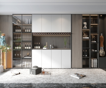 Modern Wine Cabinet-ID:350561167