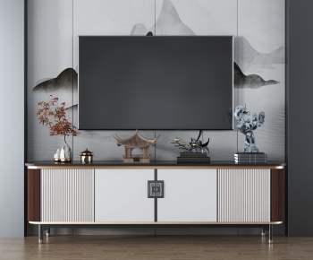 New Chinese Style TV Cabinet-ID:826271067