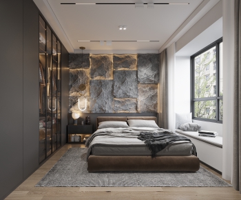 Modern Bedroom-ID:890190638