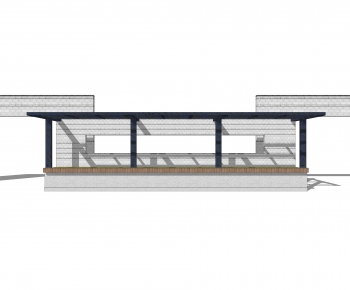 New Chinese Style Building Component-ID:684911977