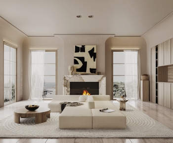 Wabi-sabi Style A Living Room-ID:226460936