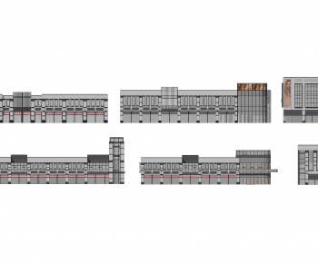 Modern Building Component-ID:577701094