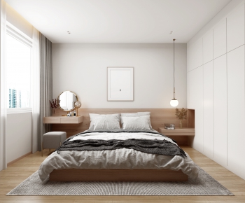 Japanese Style Bedroom-ID:928636078