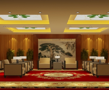 New Chinese Style Reception Room-ID:446223023