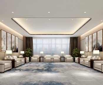 New Chinese Style Reception Room-ID:822402957