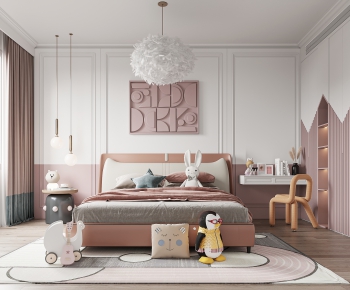 Modern Girl's Room Daughter's Room-ID:746052035