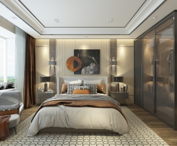 Modern Bedroom-ID:751148941