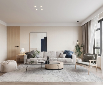 Wabi-sabi Style A Living Room-ID:414659024