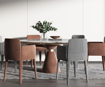 Modern Dining Table And Chairs-ID:293200972