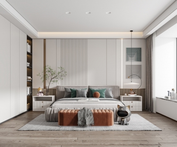 Modern Bedroom-ID:695930003