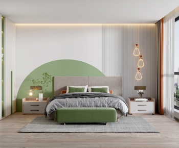 Nordic Style Bedroom-ID:827405937