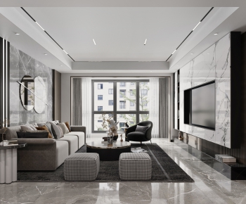 Modern A Living Room-ID:949959882