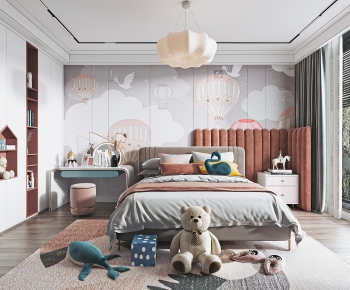 Modern Girl's Room Daughter's Room-ID:941016912