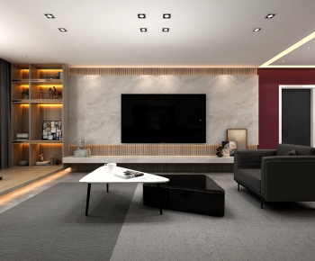 Modern A Living Room-ID:835170793