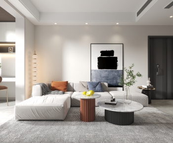 Modern A Living Room-ID:731146105