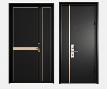 Modern Single Door-ID:835073951